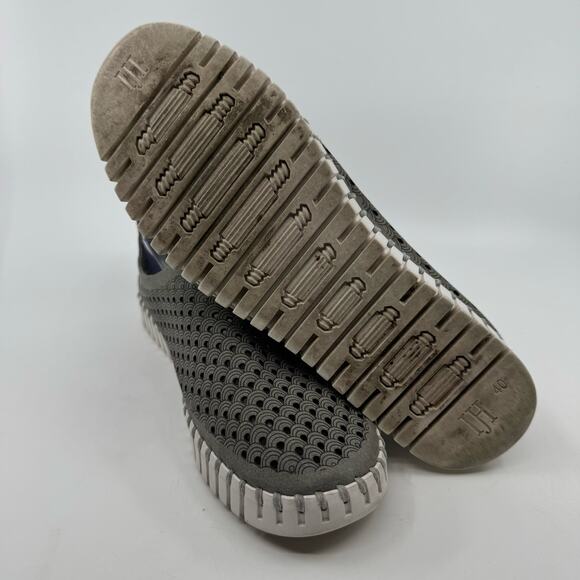 Ilse Jacobsen Tulip Slip On Flats Low Top Round Toe Shoes Grey Women Size EU 40 - Picture 10 of 12